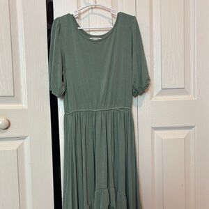 Kids Green Dress
